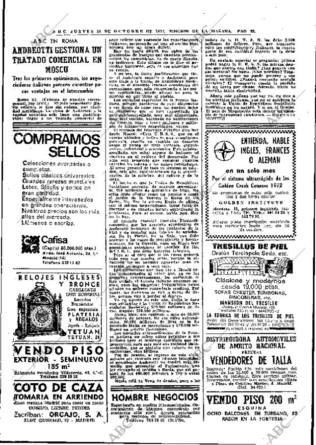 ABC MADRID 26-10-1972 página 32