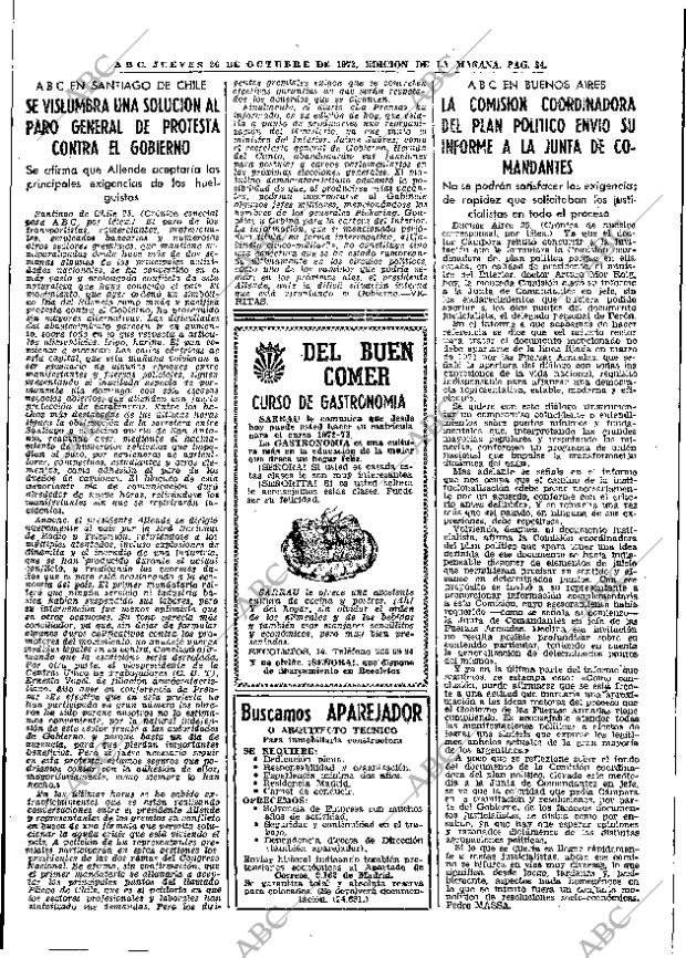 ABC MADRID 26-10-1972 página 34