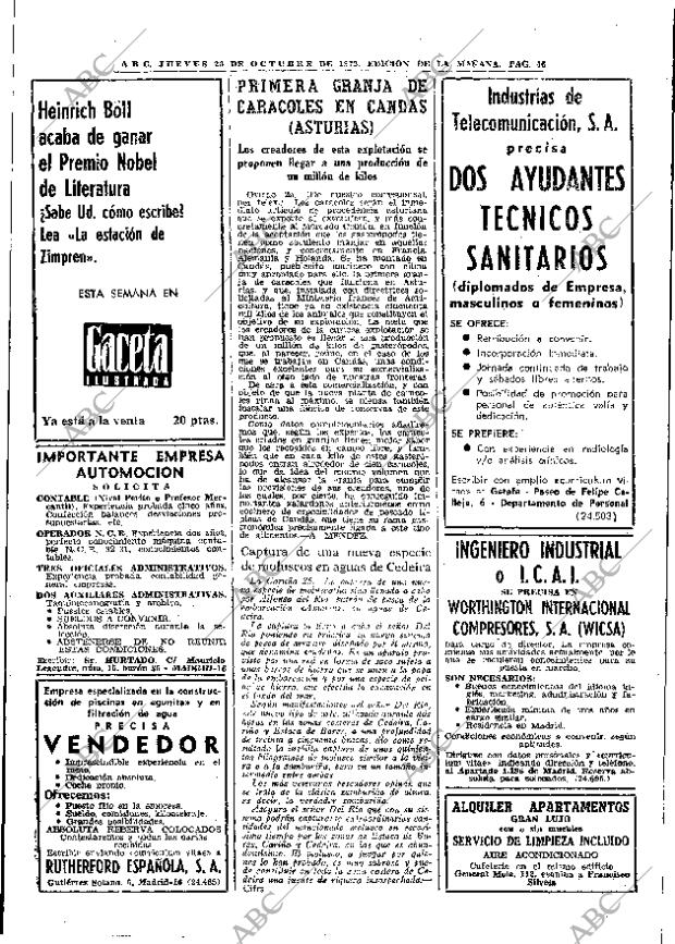 ABC MADRID 26-10-1972 página 46