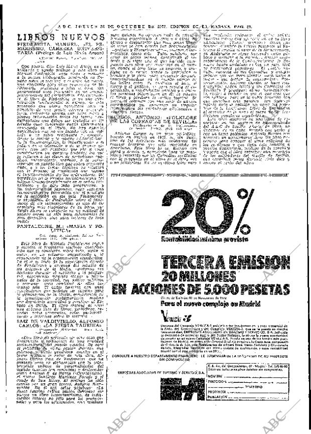ABC MADRID 26-10-1972 página 63
