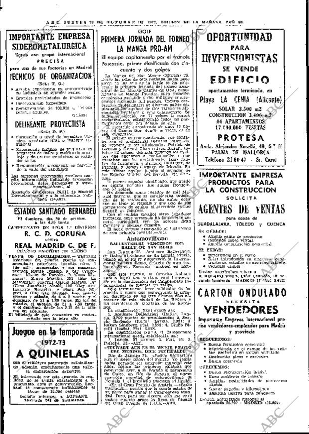 ABC MADRID 26-10-1972 página 80
