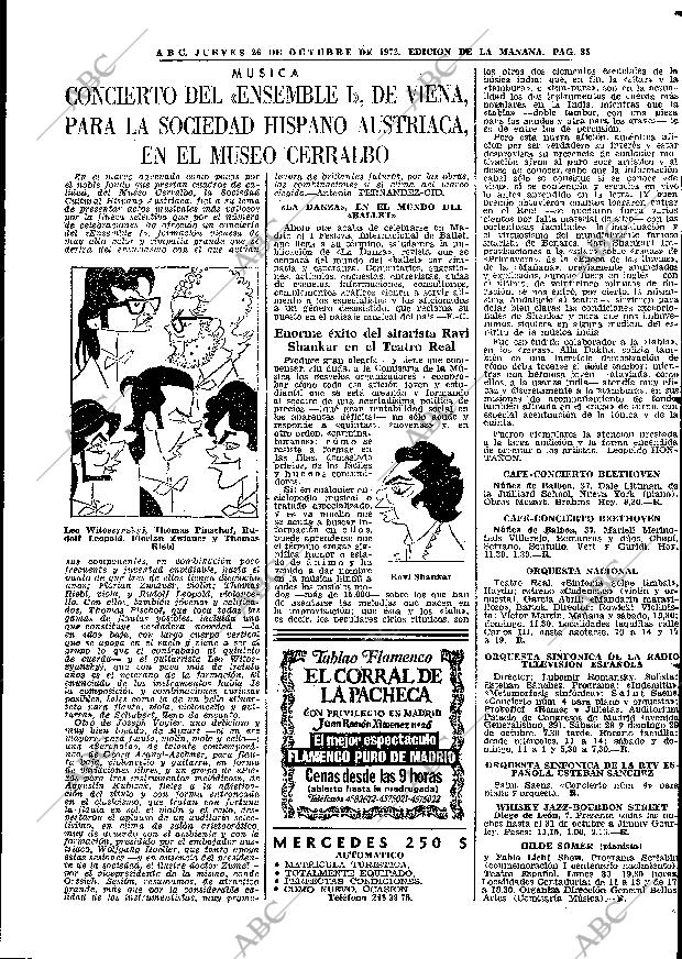 ABC MADRID 26-10-1972 página 85