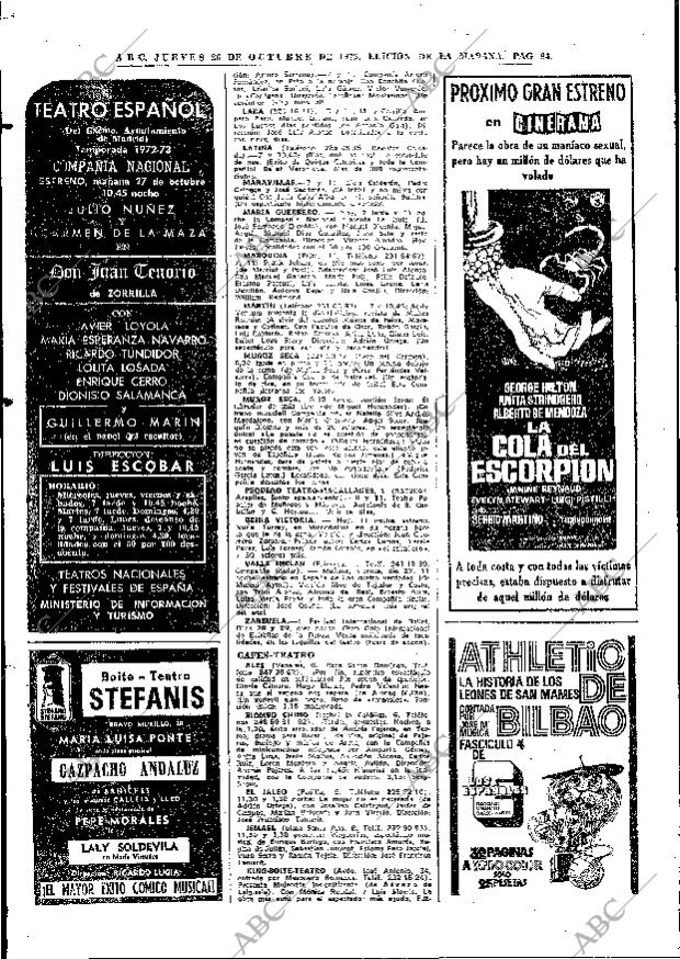 ABC MADRID 26-10-1972 página 94