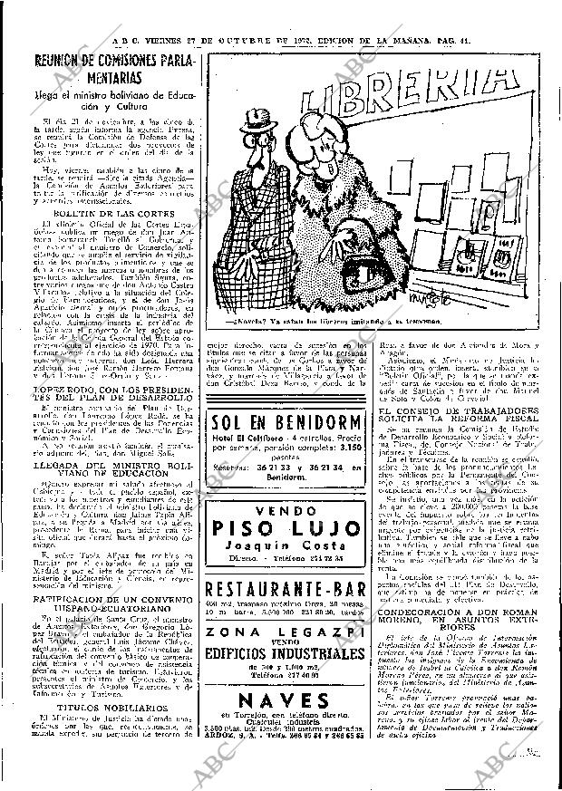 ABC MADRID 27-10-1972 página 41