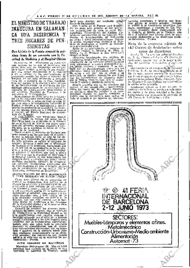 ABC MADRID 27-10-1972 página 51