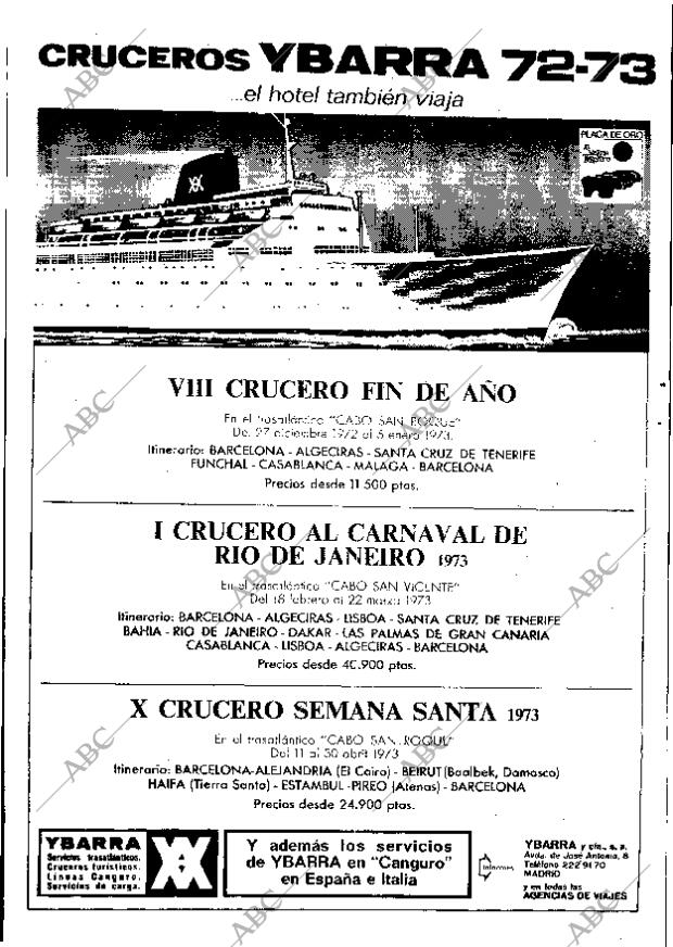 ABC MADRID 28-10-1972 página 10