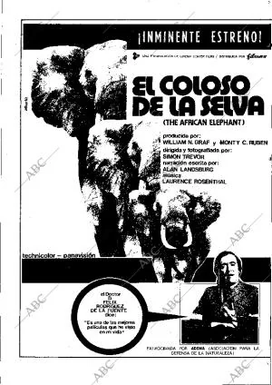 ABC MADRID 28-10-1972 página 141