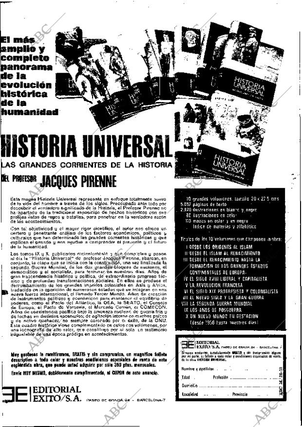 ABC MADRID 28-10-1972 página 152