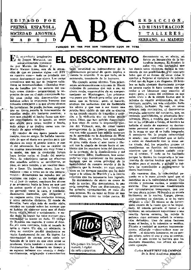 ABC MADRID 28-10-1972 página 3