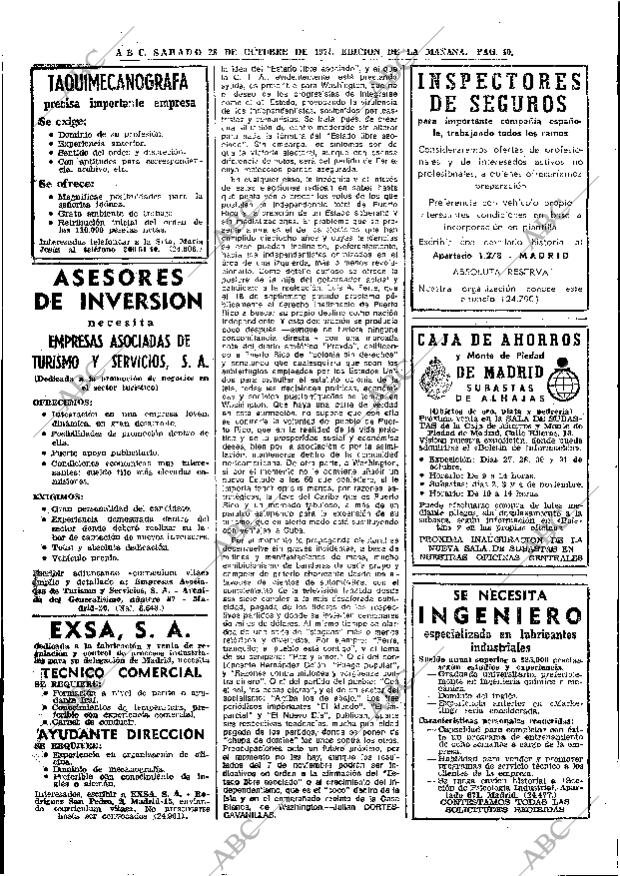 ABC MADRID 28-10-1972 página 40