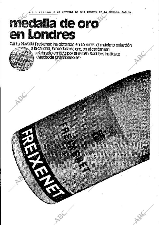 ABC MADRID 28-10-1972 página 44