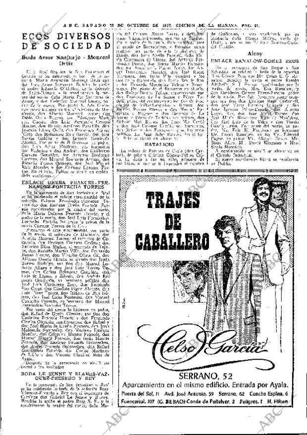 ABC MADRID 28-10-1972 página 61