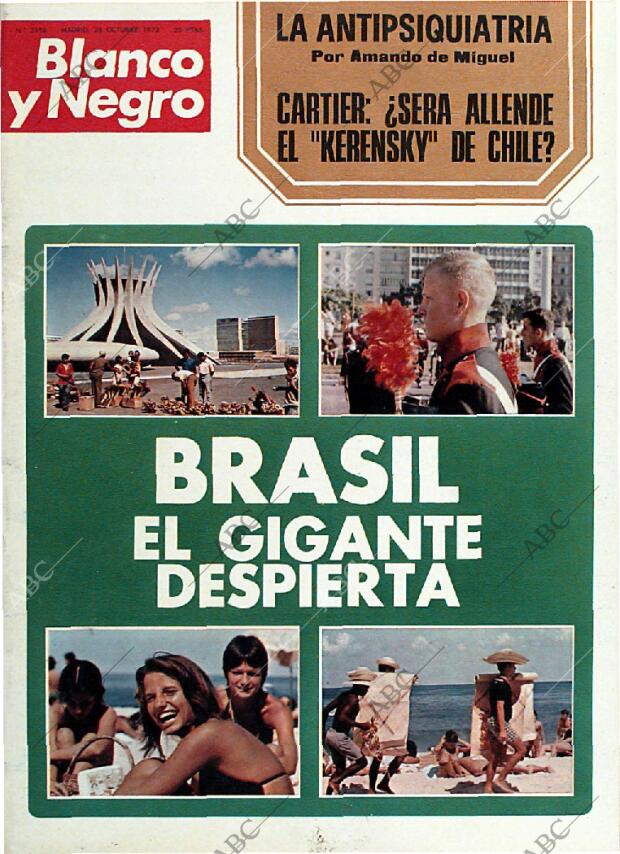 BLANCO Y NEGRO MADRID 28-10-1972 página 1