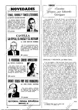 BLANCO Y NEGRO MADRID 28-10-1972 página 10