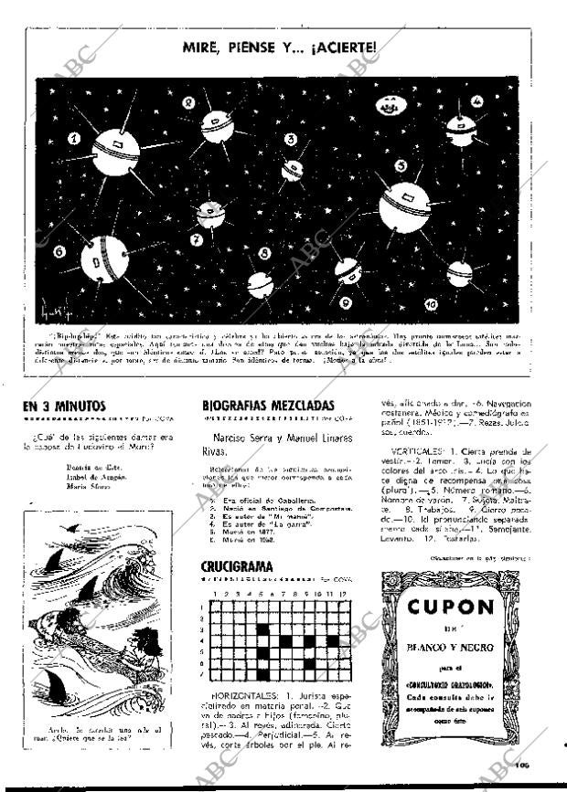 BLANCO Y NEGRO MADRID 28-10-1972 página 105