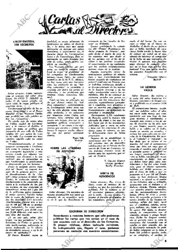 BLANCO Y NEGRO MADRID 28-10-1972 página 3