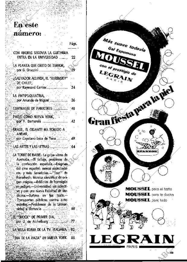 BLANCO Y NEGRO MADRID 28-10-1972 página 33