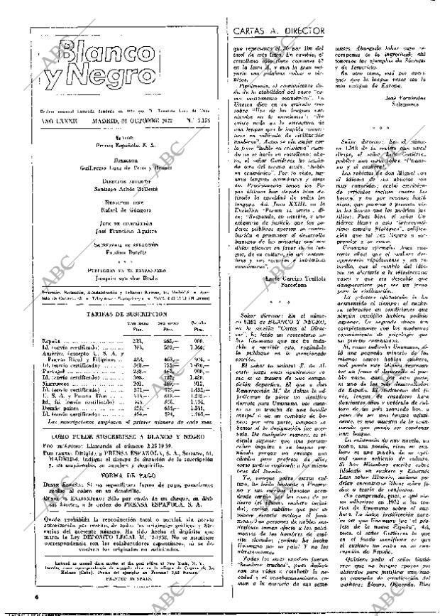 BLANCO Y NEGRO MADRID 28-10-1972 página 4