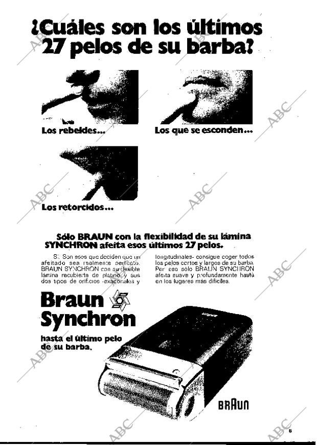 BLANCO Y NEGRO MADRID 28-10-1972 página 5