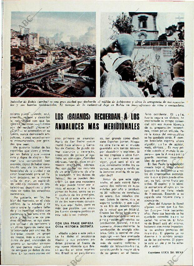 BLANCO Y NEGRO MADRID 28-10-1972 página 61