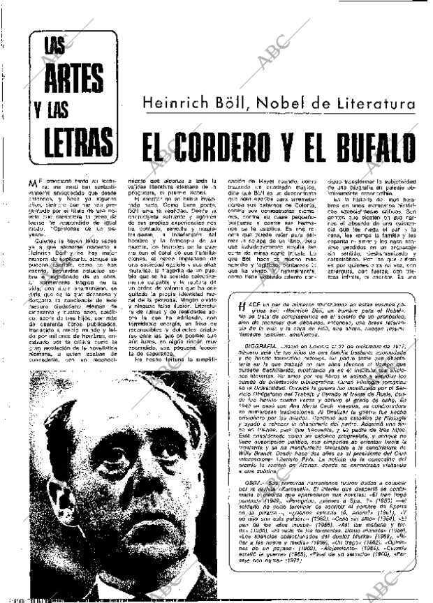 BLANCO Y NEGRO MADRID 28-10-1972 página 64