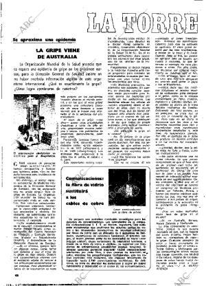 BLANCO Y NEGRO MADRID 28-10-1972 página 68