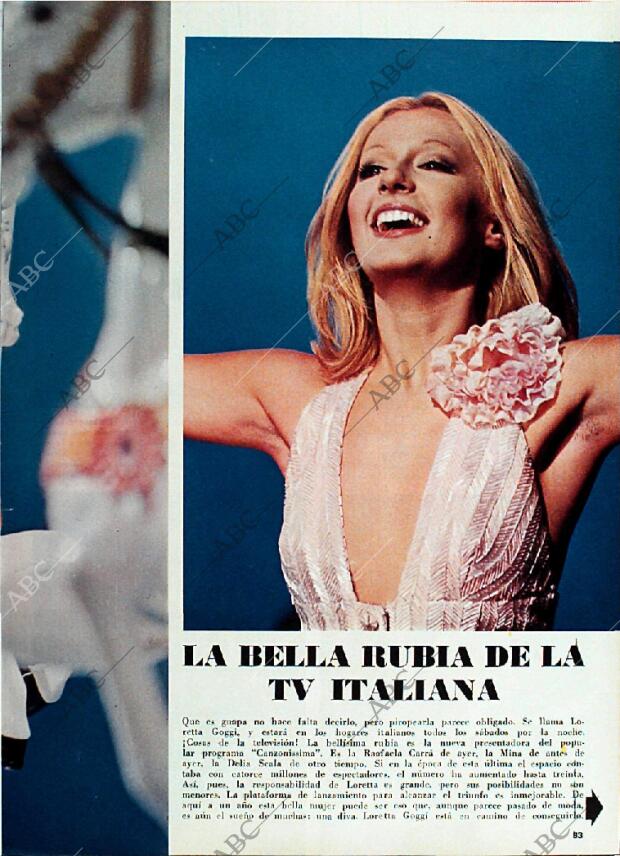 BLANCO Y NEGRO MADRID 28-10-1972 página 83