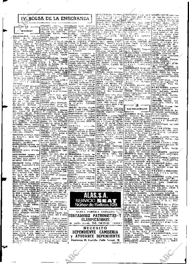ABC MADRID 29-10-1972 página 100