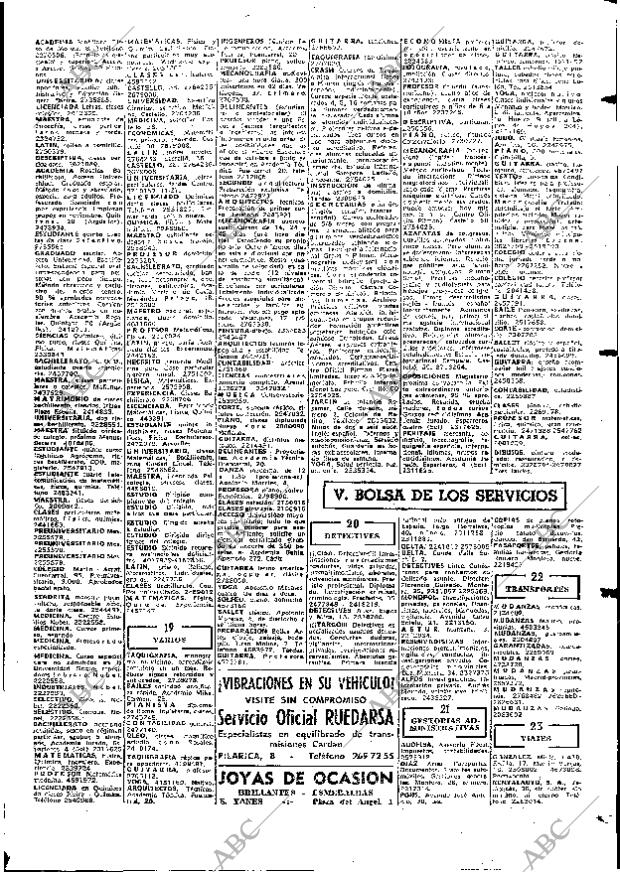 ABC MADRID 29-10-1972 página 101