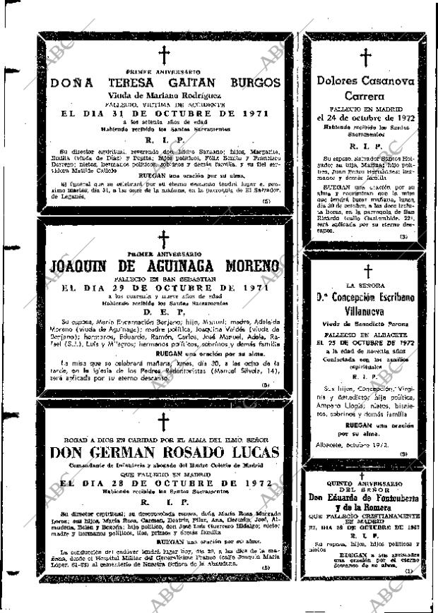 ABC MADRID 29-10-1972 página 106