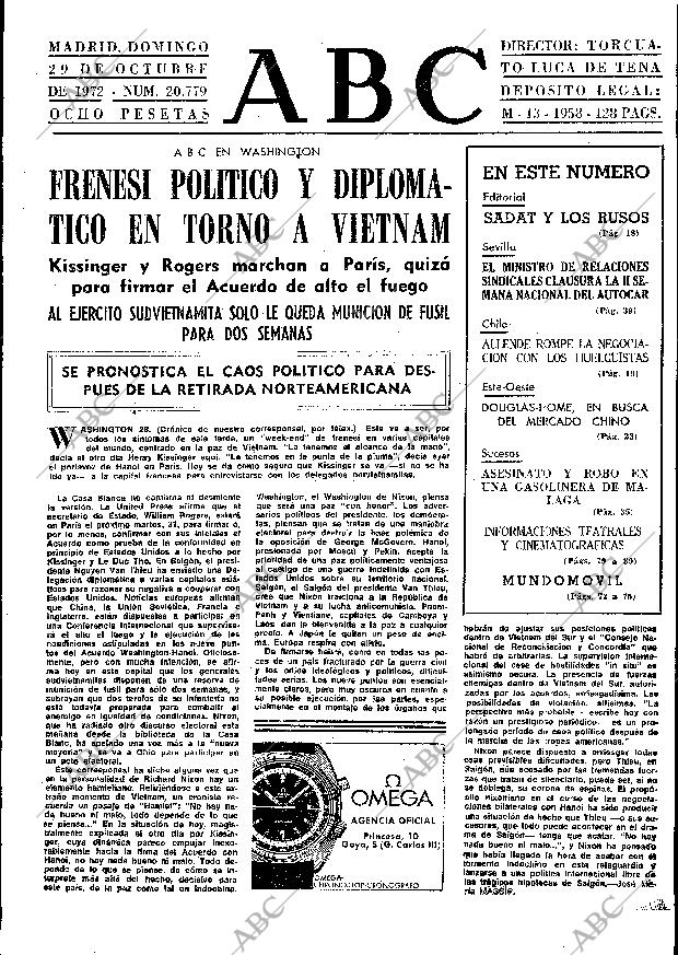 ABC MADRID 29-10-1972 página 17