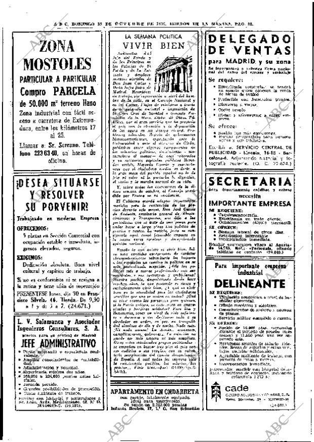 ABC MADRID 29-10-1972 página 28