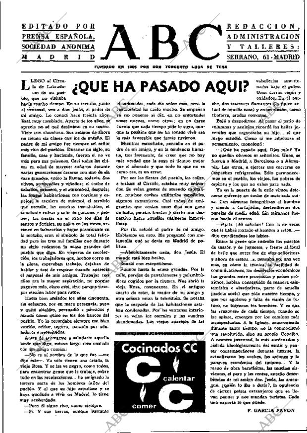 ABC MADRID 29-10-1972 página 3