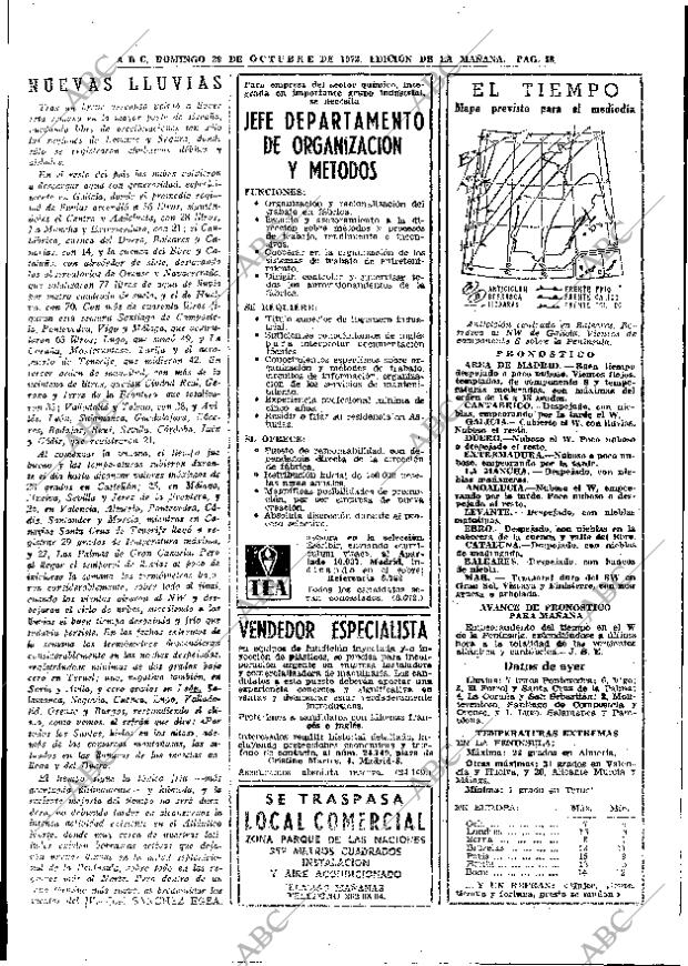 ABC MADRID 29-10-1972 página 38