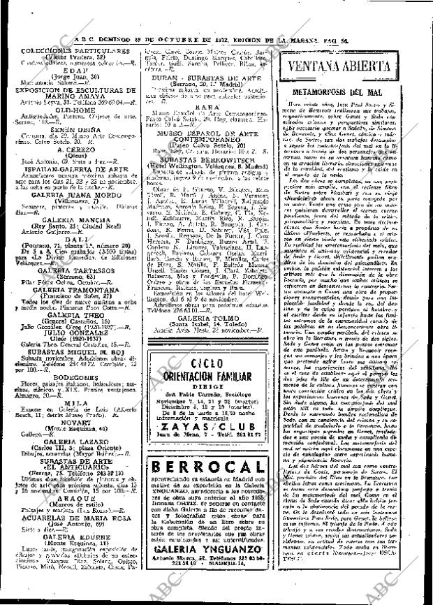 ABC MADRID 29-10-1972 página 56