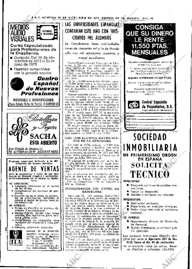 ABC MADRID 29-10-1972 página 58