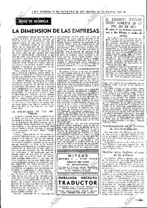 ABC MADRID 29-10-1972 página 61