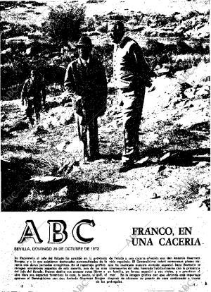 ABC SEVILLA 29-10-1972 página 1