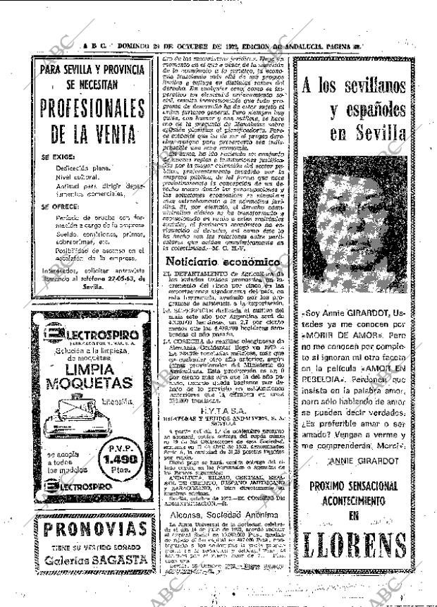 ABC SEVILLA 29-10-1972 página 48