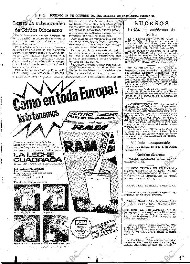 ABC SEVILLA 29-10-1972 página 53