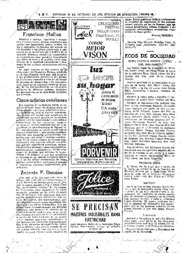 ABC SEVILLA 29-10-1972 página 58