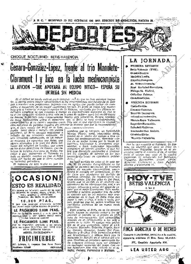 ABC SEVILLA 29-10-1972 página 59