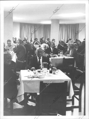 Comedor de una residencia de Ancianos de Aranjuez