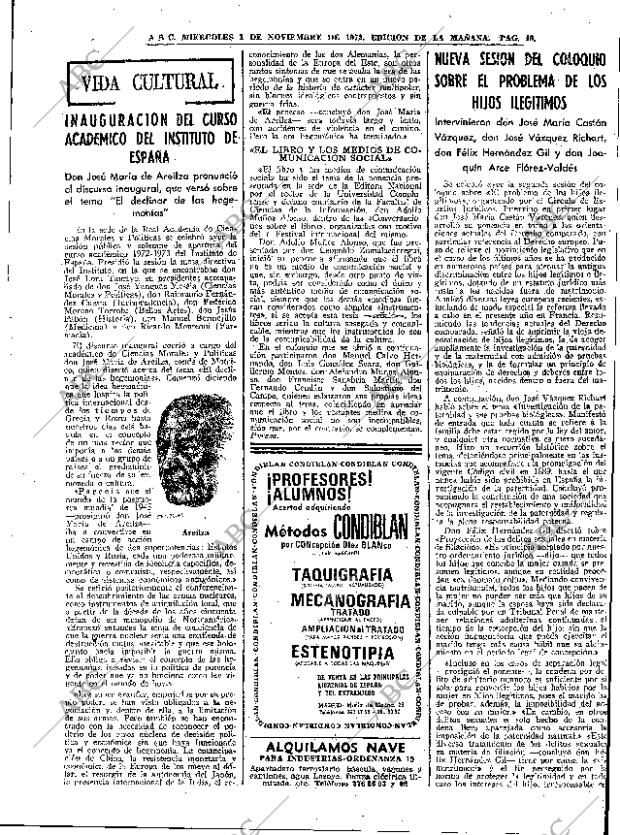 ABC MADRID 01-11-1972 página 49