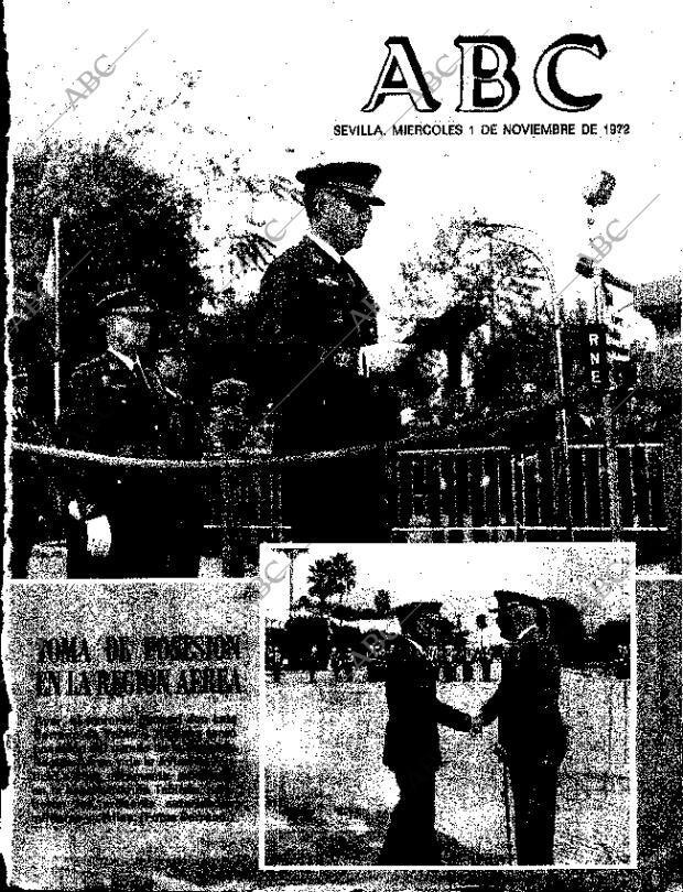 ABC SEVILLA 01-11-1972 página 1