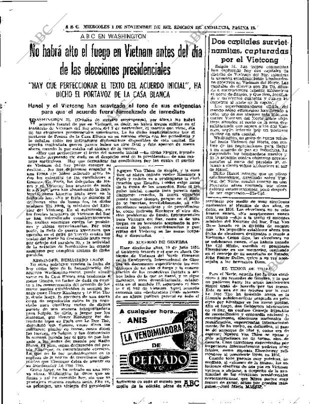 ABC SEVILLA 01-11-1972 página 15