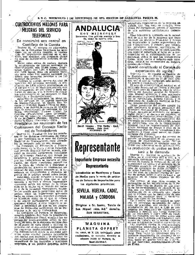 ABC SEVILLA 01-11-1972 página 22