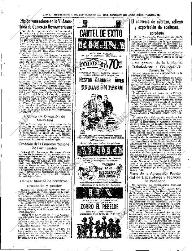 ABC SEVILLA 01-11-1972 página 23