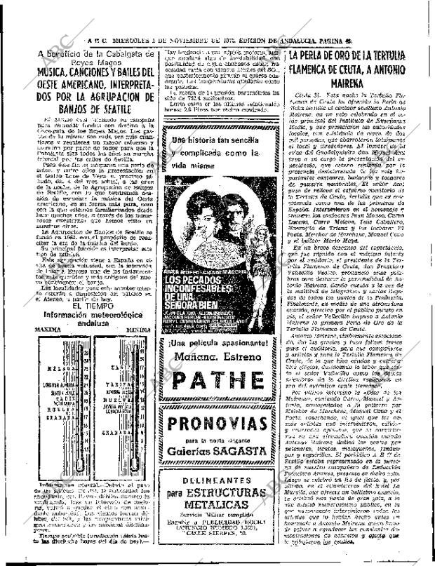 ABC SEVILLA 01-11-1972 página 47