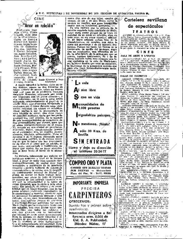 ABC SEVILLA 01-11-1972 página 49
